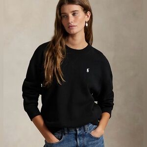 Polo Ralph Lauren Fleece Crewneck - Black